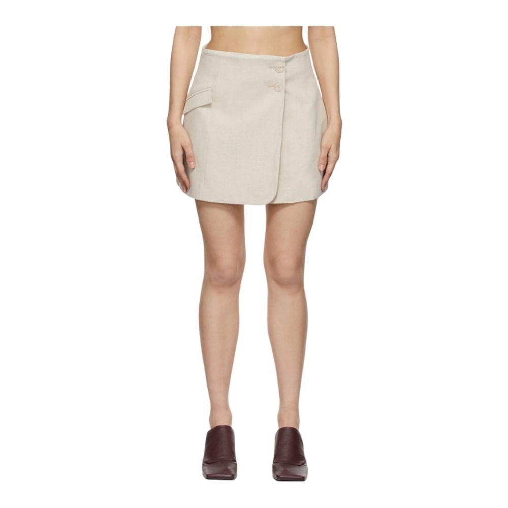 Nwt Anna Quan Jenna Skirt / cloud - Picture 7 of 8